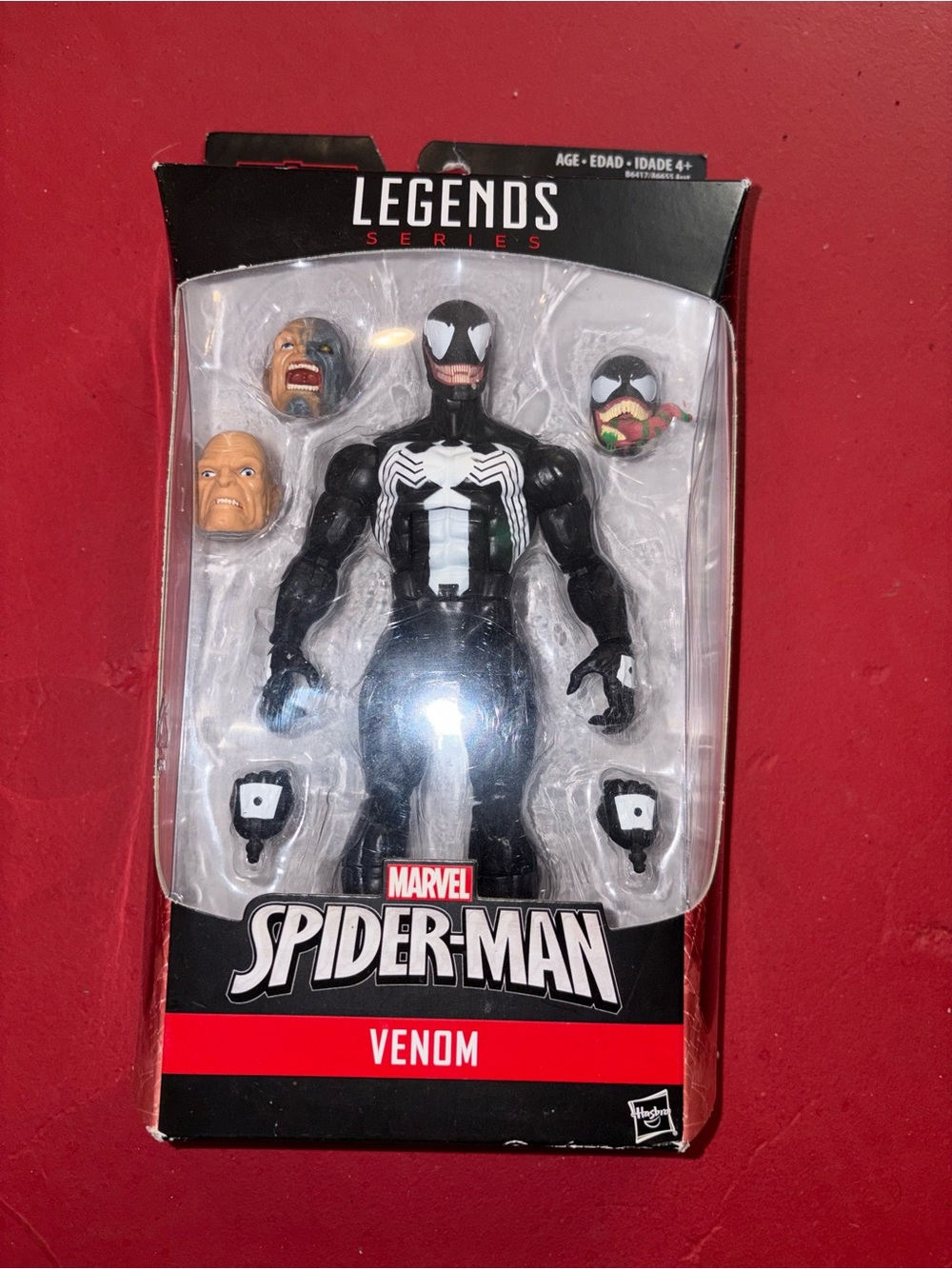 Marvel Venom Action Figure - Black & White